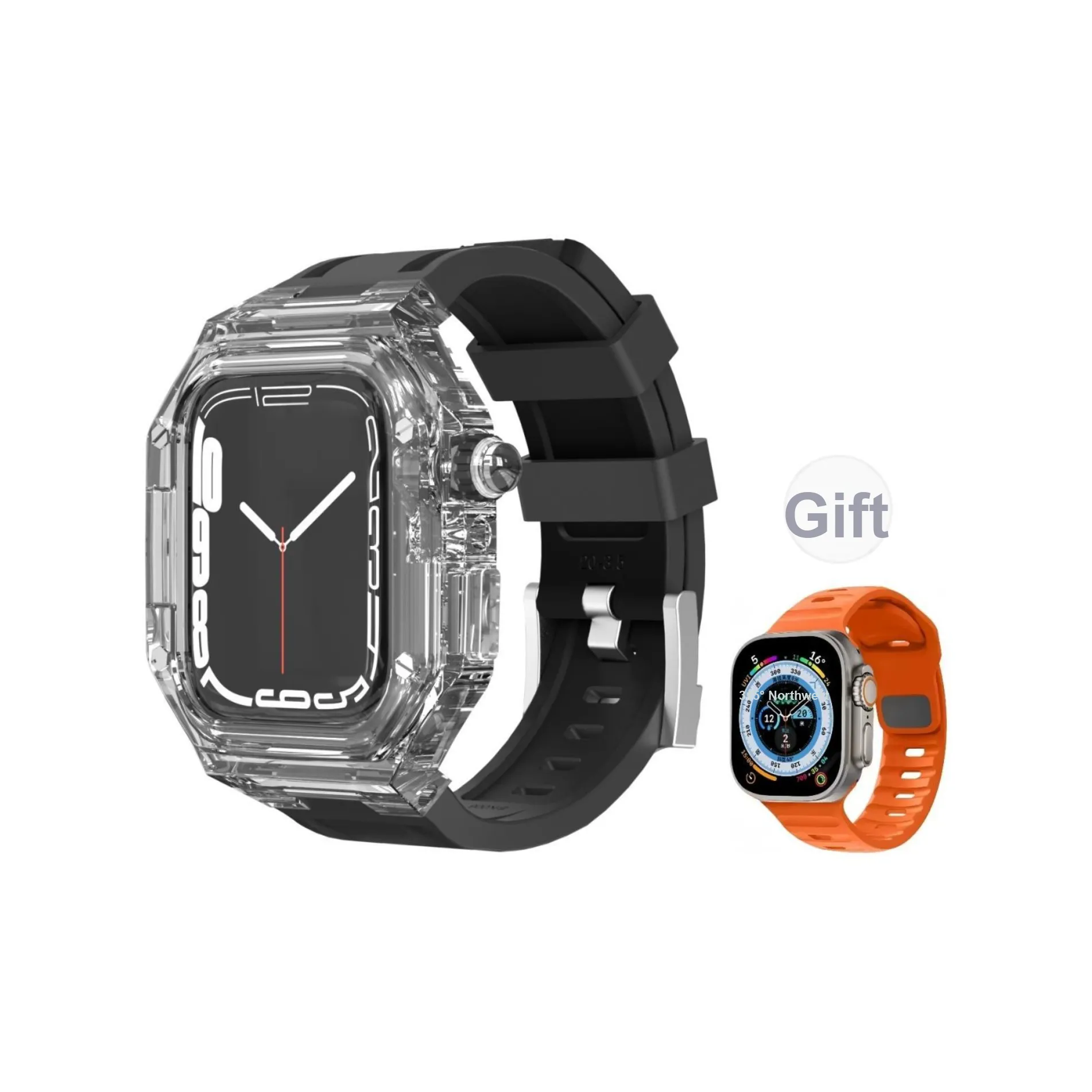 MSSM Ремешок Apple Совместимость Кремниевый Материал 49 мм