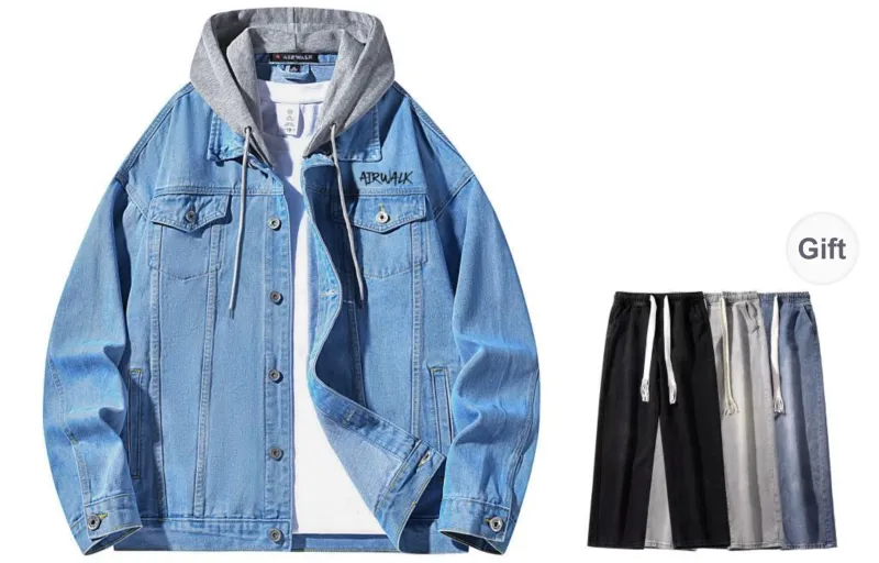 Airwalk Denim Jackets Unisex-34