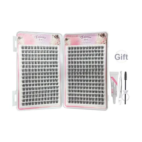 FAICCIA Норковый мех Малыш BEND Накладные ресницы Клей Версия