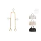 Gold-Tone Four-Leaf Clover Decorative Chain 26.5CM
