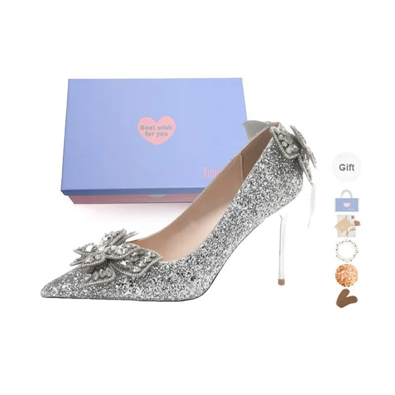 Xingdiman Slim Heel High Heels Women's-0