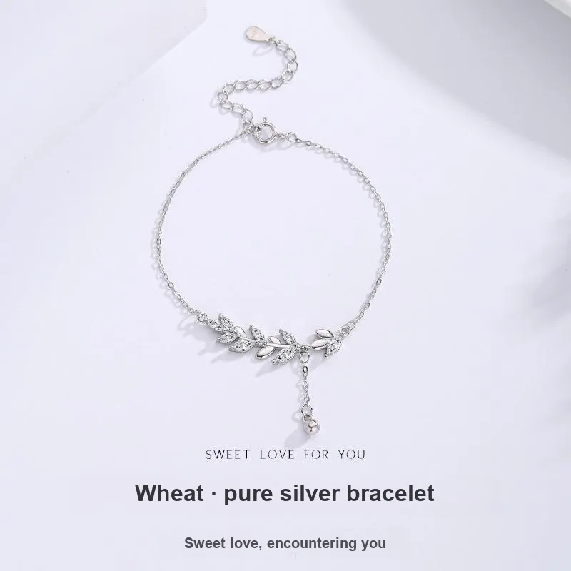 MISS TOOYA S999 Fine Silver Bracelets Women's-2