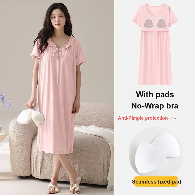 Pretty lady Women's Nightgowns-1