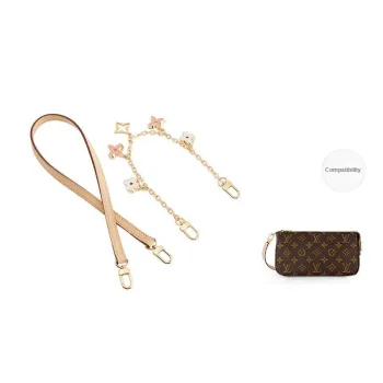 Ingenuity Handmade Cow Leather Bag Straps Women's Beige