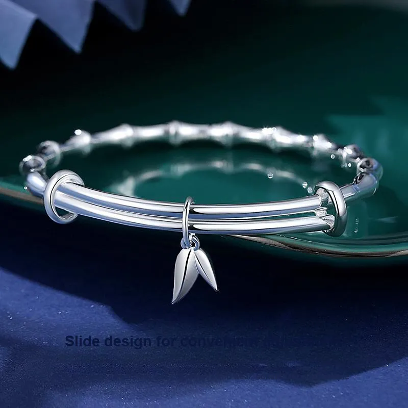 KING SIZE JEWELRY 999 Fine Silver Bangles Women's-1