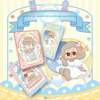 CARD.FUN 'Little Peach Monkey MALO' Collectible Card IP/Anime Cards 10 Bags/Box