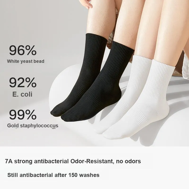 B&C.Room Knee High Socks Spring Summer Unisex 5 Pack Combo Set-21