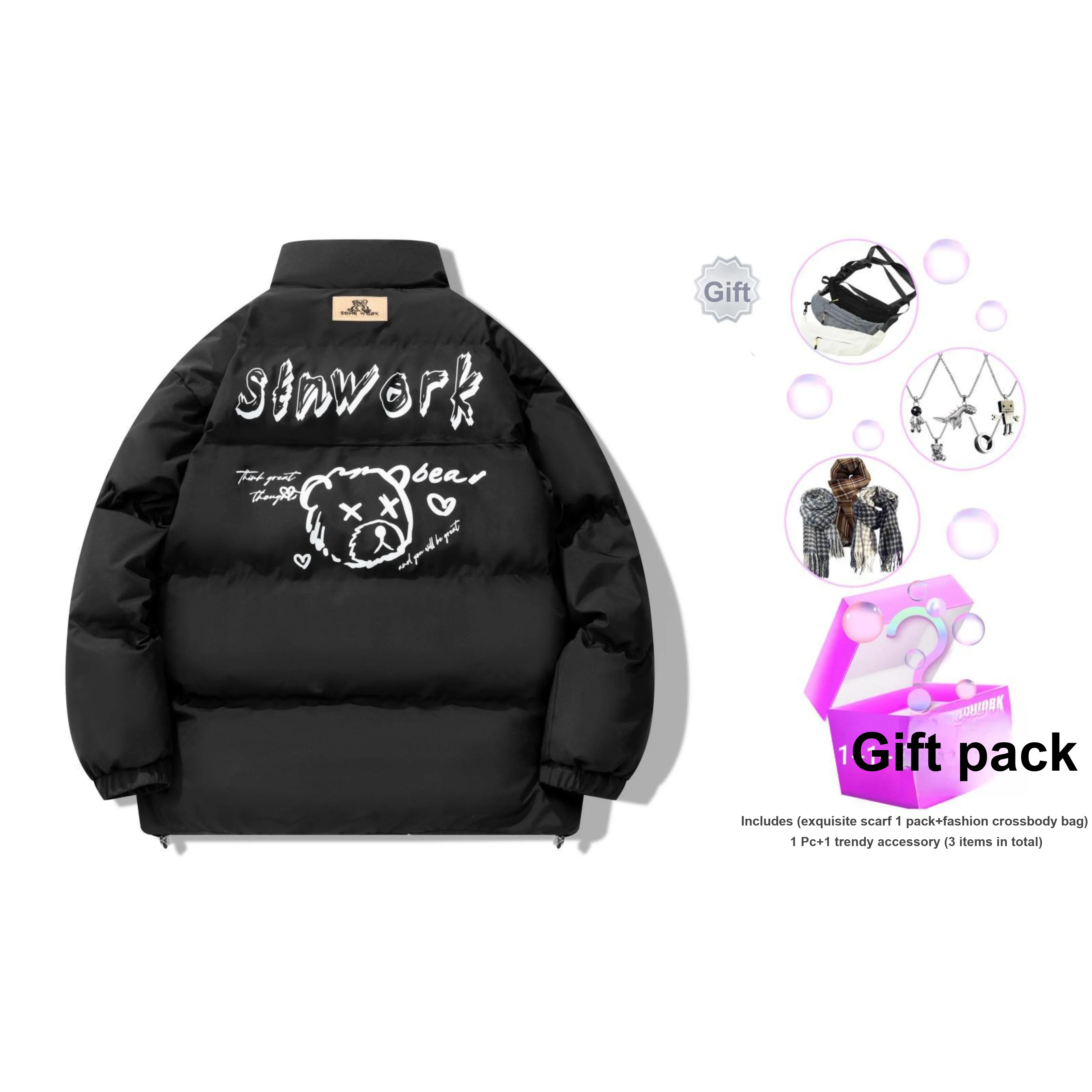 STNW Унисекс Пуховики