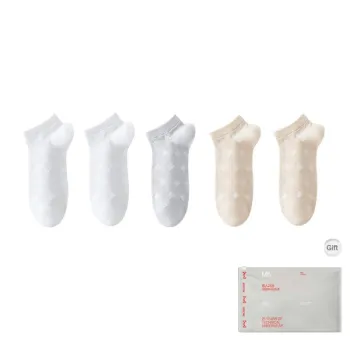 MIIOW Trend Party Series Ankle Socks Women's Shopping Bag 5 Pack