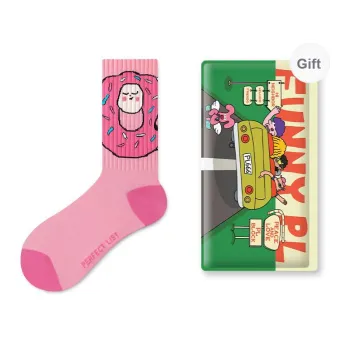 PL Mid Calf Socks Unisex Shopping Bag 1 Pack