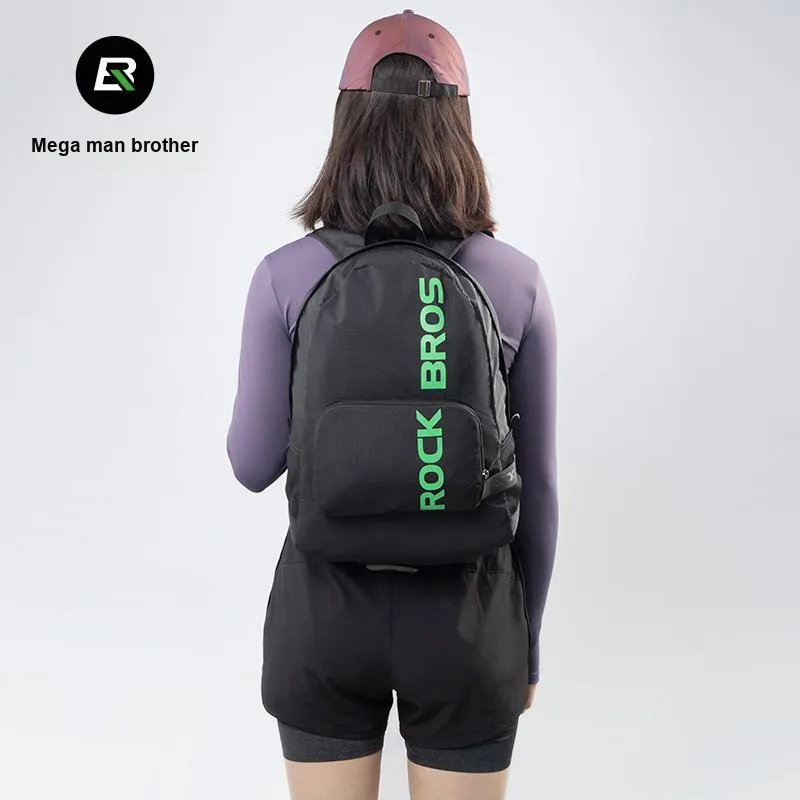 ROCKBROS Polyamide Ultra Thin Fabric Backpack Regular Unisex Black-5
