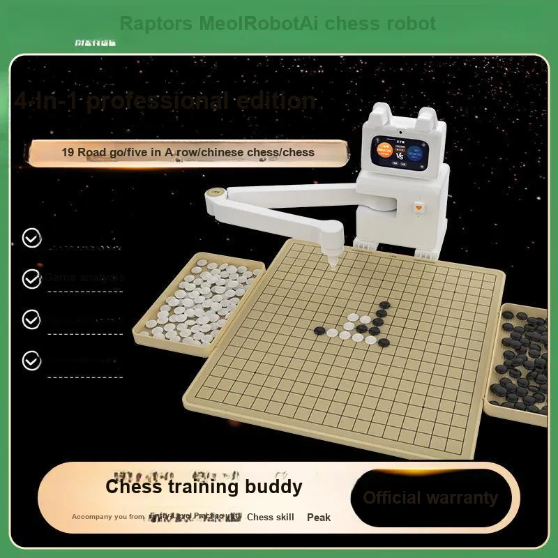 MENGLONG Ai Smart Chess Robot, Go Five In A Row, Traditional Chinese Chess Board Games-15