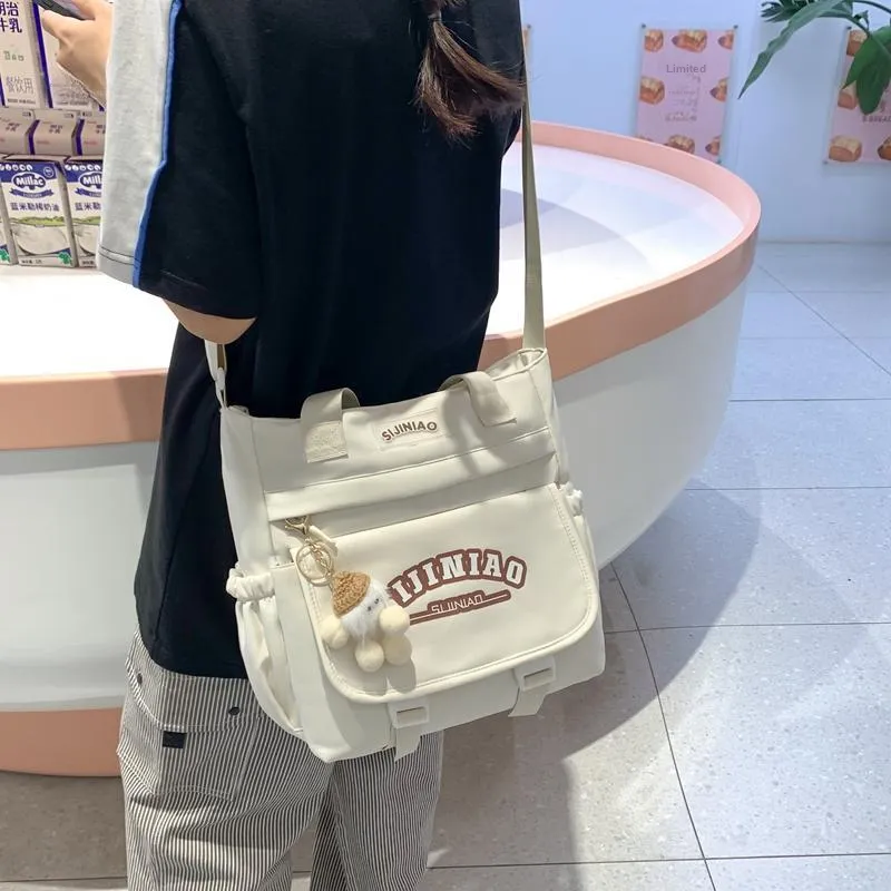 OUZIHUANG Nylon Crossbody Bag Regular Women's Black/Light Blue/Dark Blue/Red/Green/White-10