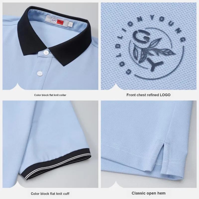 GY Goldlion Polo Shirts Men-8