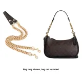 Dark Brown Monogram Shoulder Chain 60cm