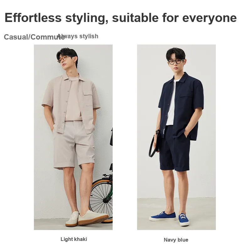 ZIOZIA x TONGQINNANZHUANG Summer Shirt Men's-3