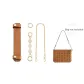 (Camellia Set of 3) Camellia Extender Chain+Decorative Chain+Stress-Relief Shoulder Strap Pad