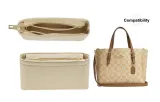 Beige Liner 2 Pcs[1 Pc Open Top, 1 Pc Zipper]