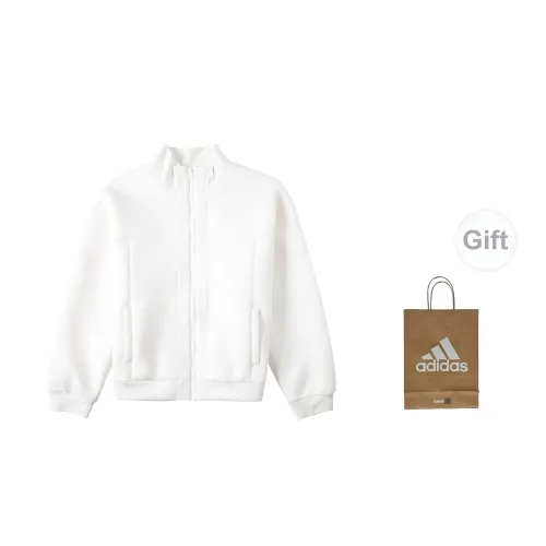 Adidas Jackets Women's White+Gift Bag