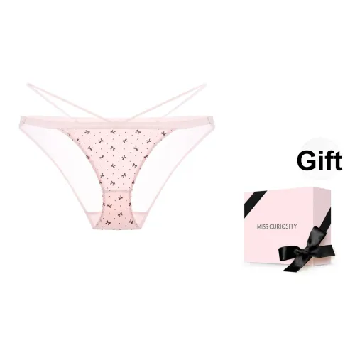 MISS CURIOSITY Женское нижнее белье коробка 1 пачка розовый бант