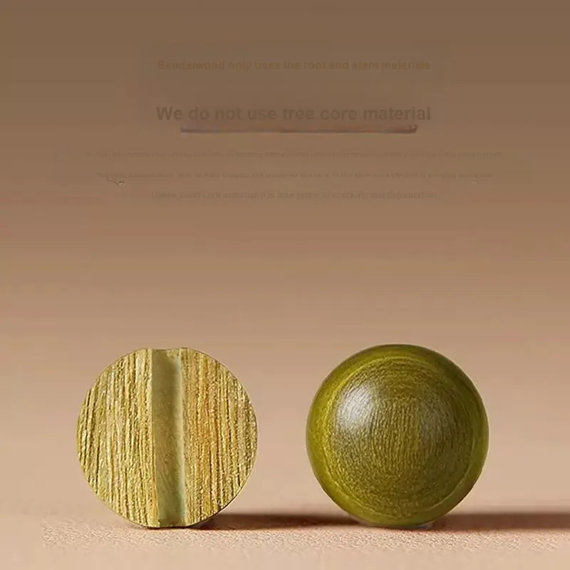 ZHOUDIWANG Green Sandalwood Bracelets Unisex-3