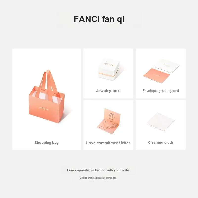 FANCI S925 Silver Ring Pair Unisex-4