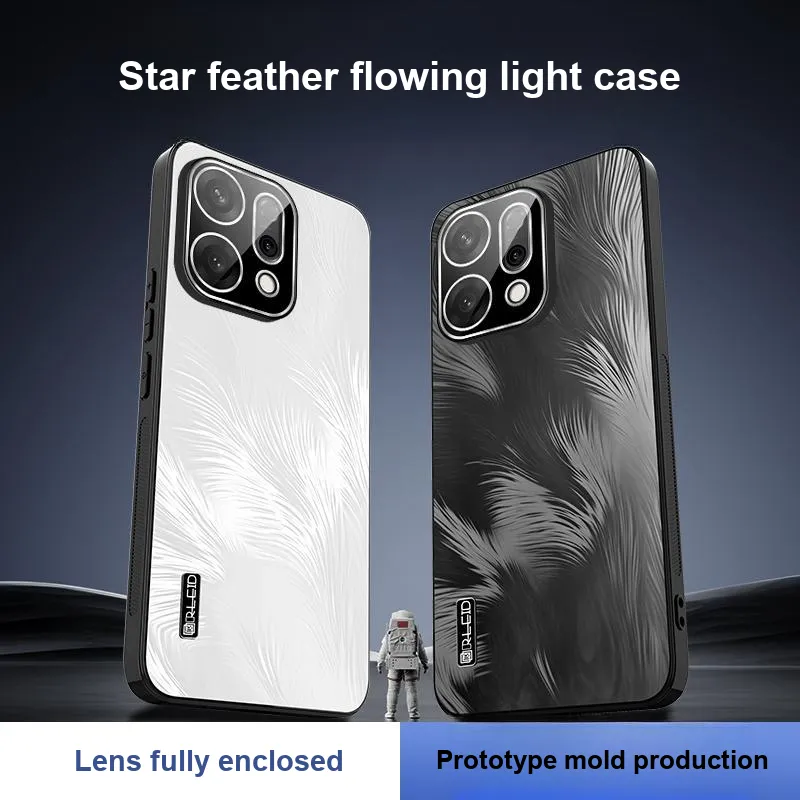 YUBEN PC Material Electroplated Matte Phone Cases Compatibility OPPO Reno 13/12/Find X8/X8S/X7/A5/K12S/Pro/Ultra-1