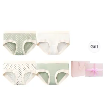 Inside The Orange Underwear Gift Box Women's 4 Piece Gift Box Sets