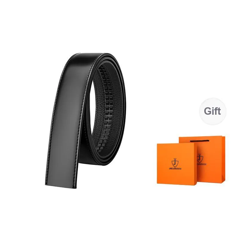 Jaylen Oos Headless Belt Compatible With Pants Belt Top Grain Cow Leather Leather Belts Men's 3.5cm-22