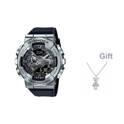 Г Shock Кварцевый Механизм Часы Унисекс Черный Циферблат