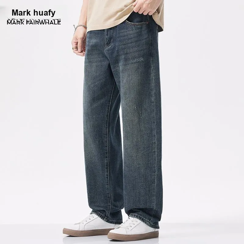 FAIRWHALE Jeans Unisex Blue-4