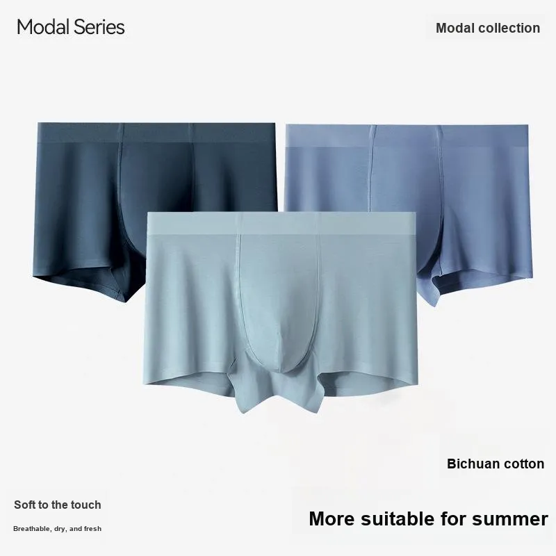 Qiao Ni Tong Underpants Men's 3 Pack-3