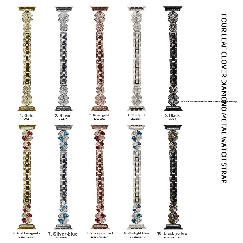 CHRROTA Watch Band Apple Compatibility Metal-1