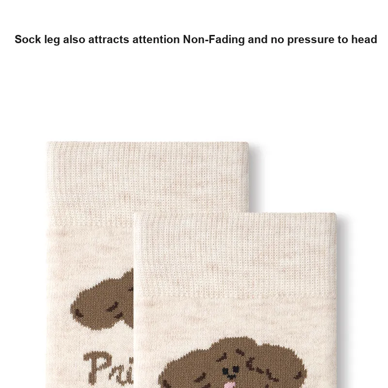 Primeet Mid Calf Socks Women's 4 Pack-3