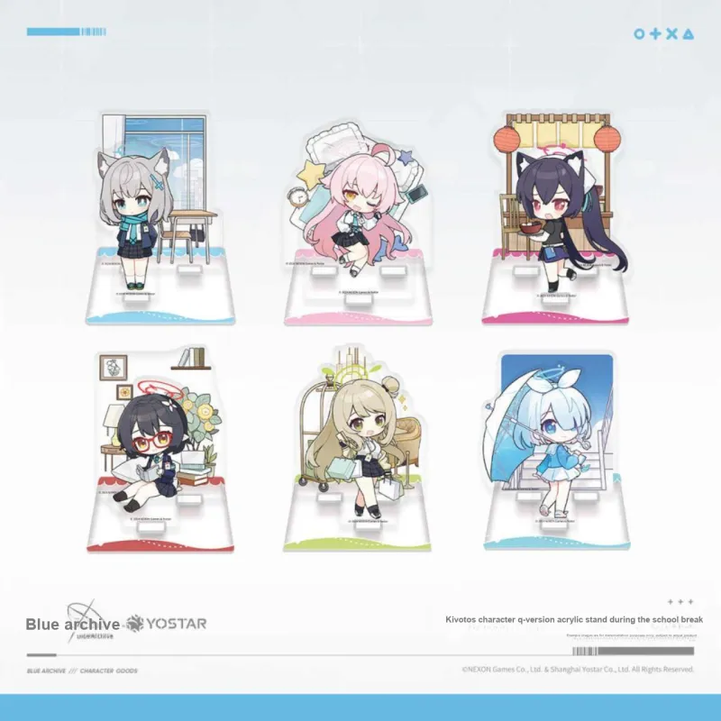 MOEYU Blue Archive Giotto's Character Q Version During The School Break Acrylic Stands-1