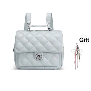 JUST STAR Synthetic Leather Carry Backpack Medium Size Women's Multicolor