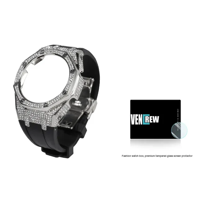 VENCREW Protective Case Casio Stainless Steel Case Material GA2100