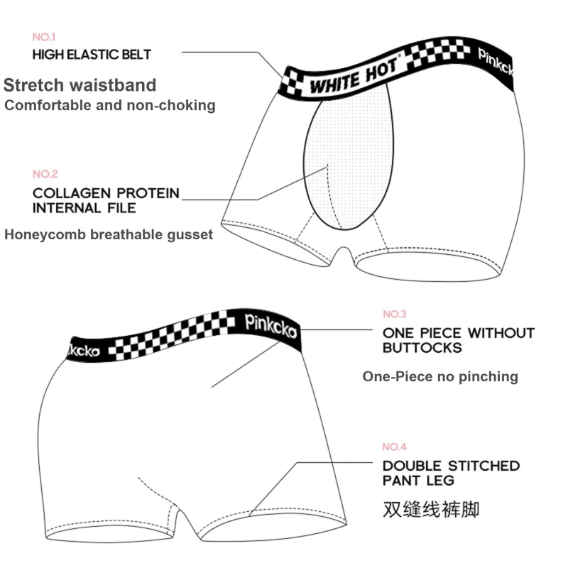 WHITE HOT Men Underpants-10