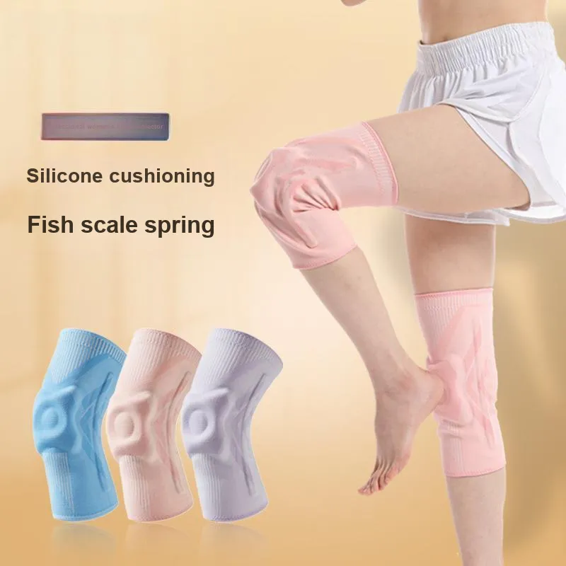 ZHIYILIANGPIN Knee Pads Polyester Silicone Running And Cycling Unisex-1