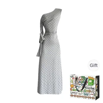 Dippanis Short Sleeved Dress Women's Gray