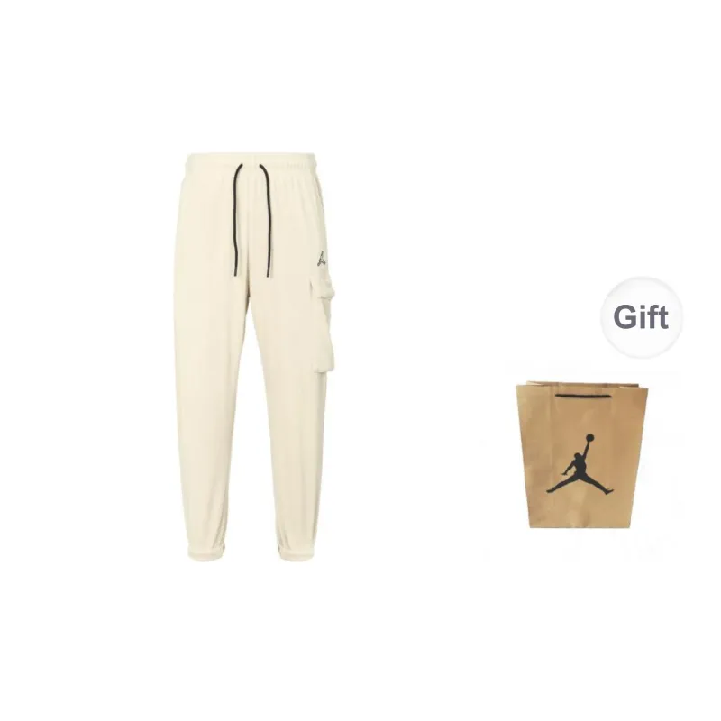 Jordan Casual Pants Unisex Ecru-0