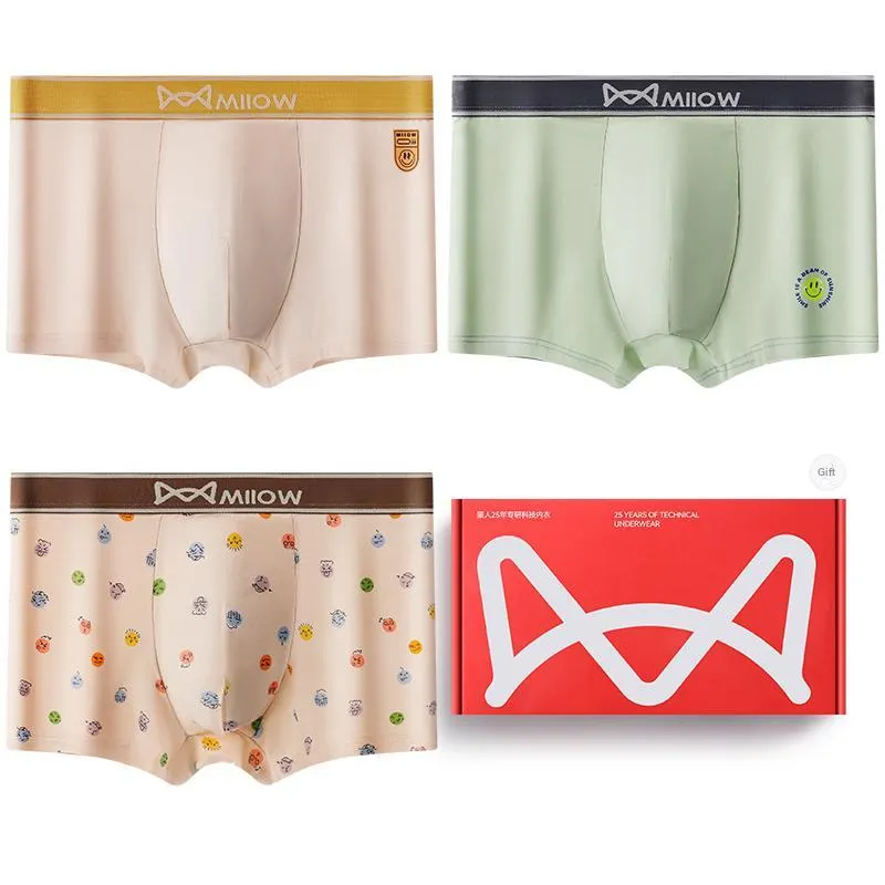 MIIOW Underpants Men's Box 3 Pack-9