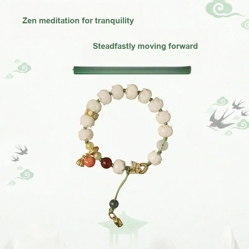 JINGFAN Bodhi Root Bracelets Unisex-1