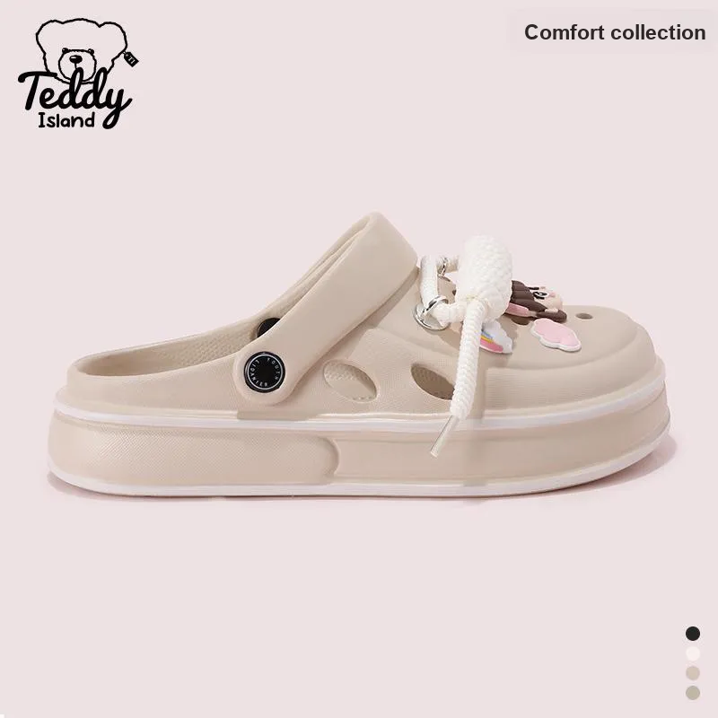 TEDDY ISLAND Cute Cartoon EVA Soft Sole Home Slip Resistant Comfortable Clogs-9