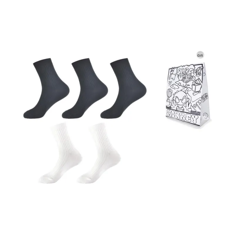 FireMonkey Mid Calf Socks Unisex 6 Pack-2