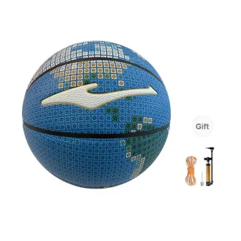 Erke PU Basketball Blue White Size 7 Ball Training