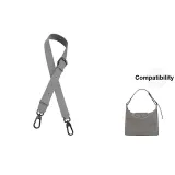 Hobo Gray Crossbody Shoulder Strap
