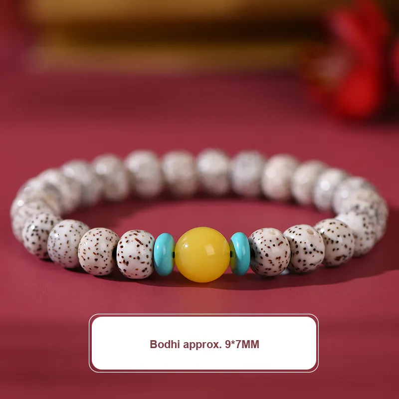 JIUHUASHAN Star Moon Bodhi Seeds Bracelets Unisex-9