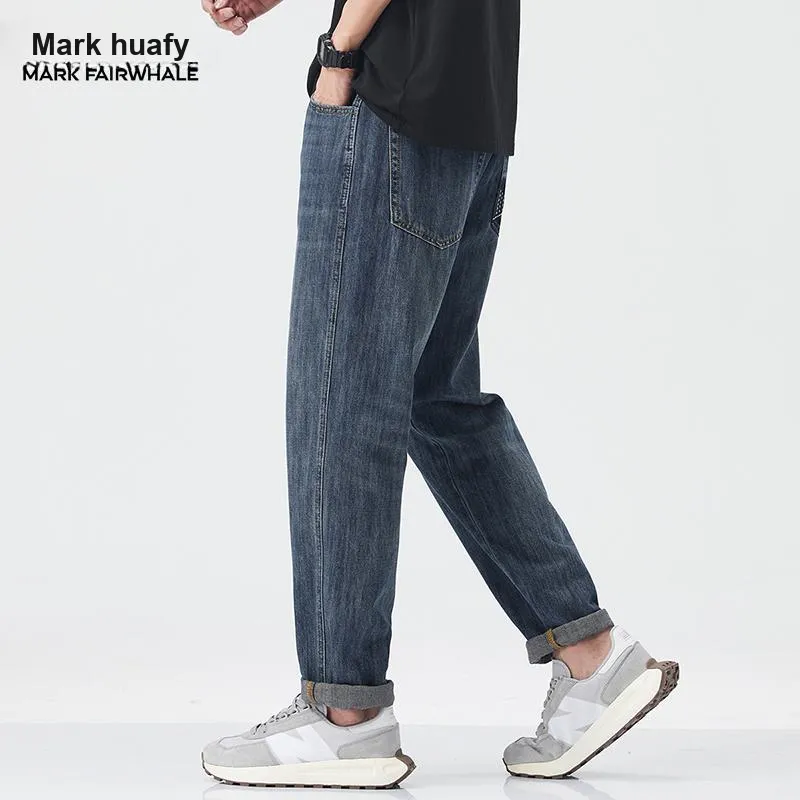FAIRWHALE Jeans Unisex Blue-3