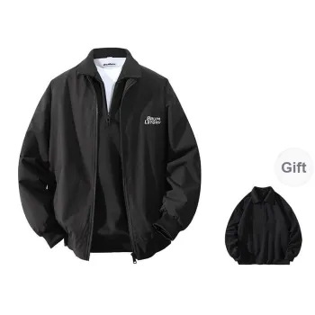 BRUMAIRE Jackets Coats Unisex Black Comes With Black Sweatshirt